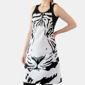 Tablier Tiger motif animal design plat (Insitu)