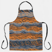 Tablier Tiger Stripes Design inspiré de la peau (Recto)