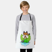 Tablier Tigre à la chasse (Porté)