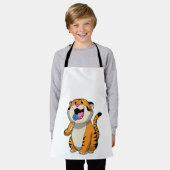 Tablier Tigre avec Lollipop (Porté)