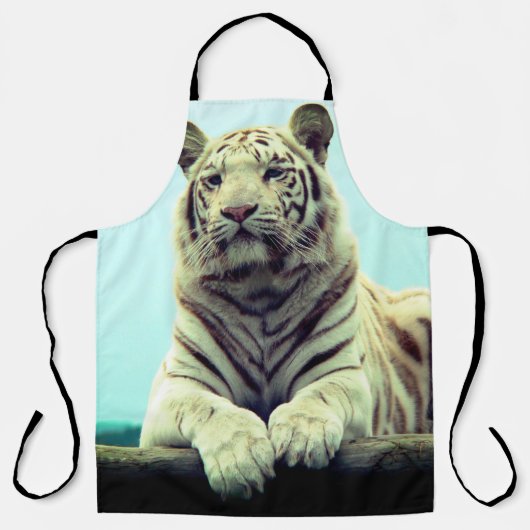 Tablier Tigre blanc (Recto)