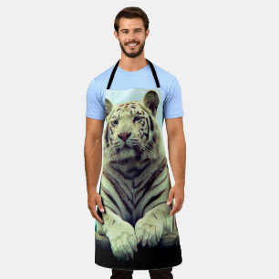 Tablier Tigre blanc