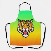 Tablier Tigre torche tête-25818 (Recto)