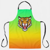 Tablier Tigre torche tête-25818 (Recto)