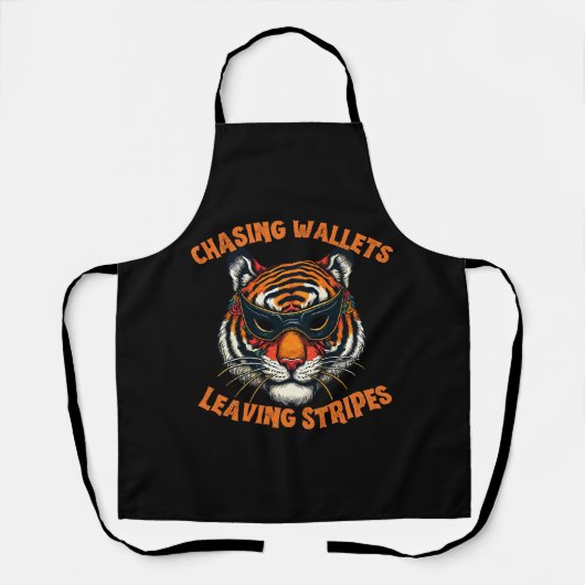 Tablier Tigre voleur (Recto)