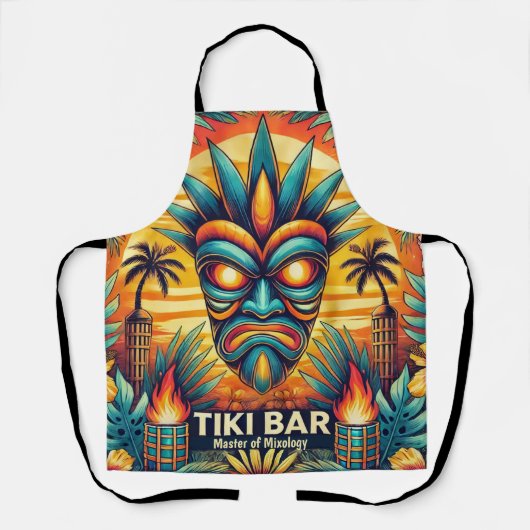 Tablier Tiki Bar Apron (Recto)