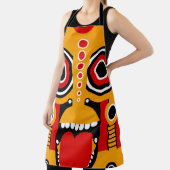 Tablier Tiki jaune rouge (Insitu)