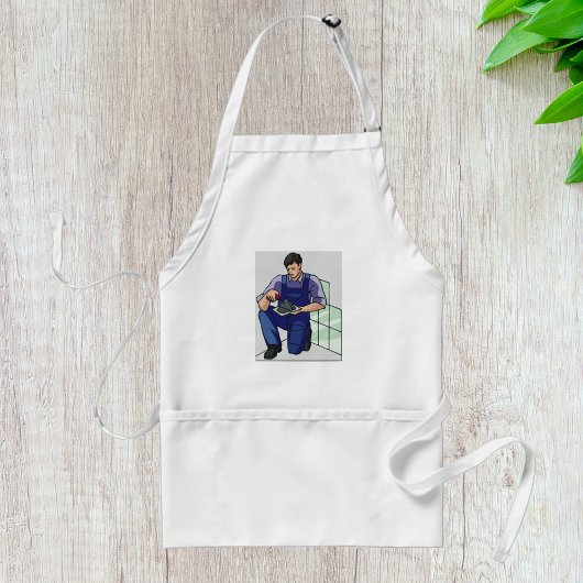 Tablier Tiler au travail