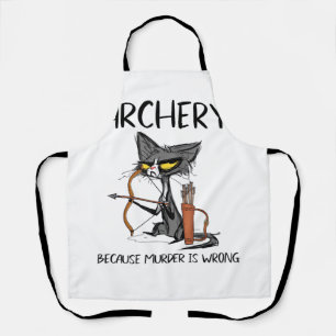 Tablier Tir à l'arc parce que le meurtre est faux