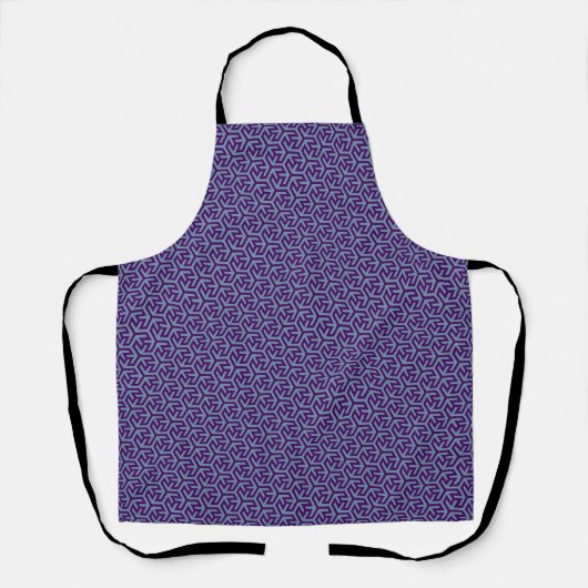 Tablier Tissage Hexagonal Royal (Recto)