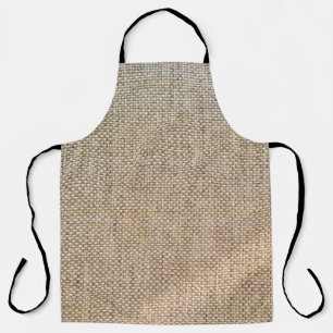 Tablier Tissu arrière - plan marron textile