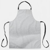 Tablier Tissu blanc coton (Recto)