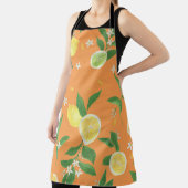 Tablier Tissu d'aquarelle en agrumes (Insitu)