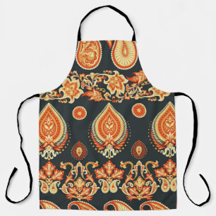 Tablier Tissu ethnique oriental Paisley