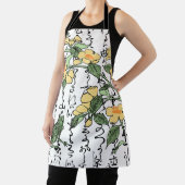 Tablier Toad de grenouille botanique japonaise du XVIIIe s (Insitu)