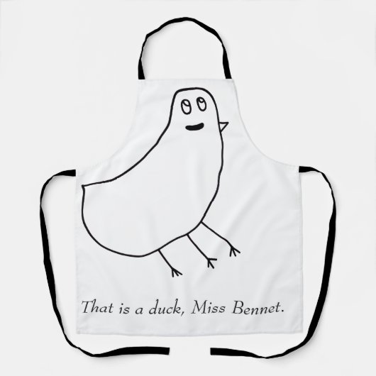 Tablier TOBS Canard (Recto)