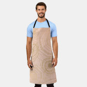 Tablier Toile d'araignée pastel : motif d'Halloween. (Porté)