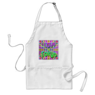 Tablier Tokyo Festival 1 Apron "I LOVE Tokyo"