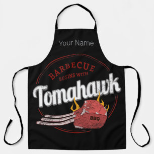 Tablier Tomahawk Steak Barbecue Fête des pères barbecue de