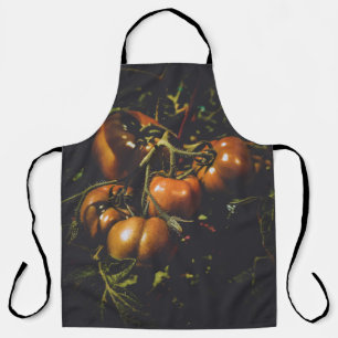 Tablier Tomates Rustiques Cuisine de Ferme Botanique Vinta