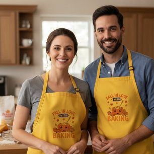 Tablier Tombez amoureux de la cuisson Cadeau de cuisson à 