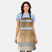Tablier Tonneau de Whisky Rustique (Porté)