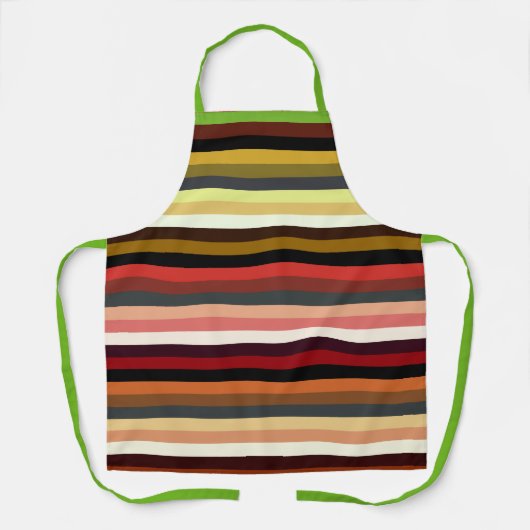 Tablier Tons de la nature (Recto)