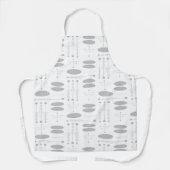 Tablier Tons Gris MCM Motif moderne tendance du milieu du (Recto)