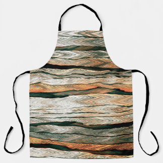 Tablier tons pastel Abstraits couleur neutre géo teint mel