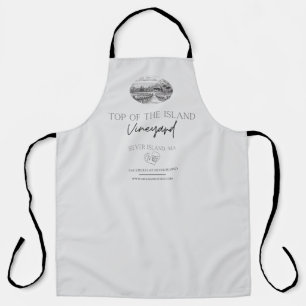 Tablier Top of the Island Winery Apron