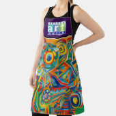 Tablier Topeka Art Guild Abstract (Insitu)