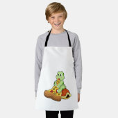 Tablier Tortue à la pizza (Porté)