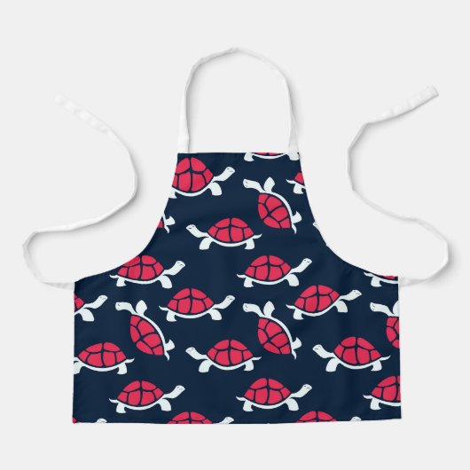 Tablier Tortue à thème foncé (Recto)