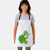 Tablier Tortue avec bulles de savon (Insitu)