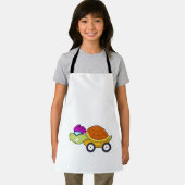 Tablier Tortue avec coquille comme voiture (Insitu)