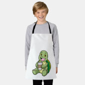 Tablier Tortue avec Shell & Café à aller (Porté)