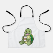 Tablier Tortue avec Shell & Café à aller (Recto)