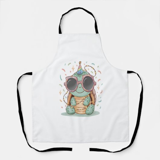 Tablier Tortue cool (Recto)