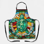 Tablier Tortue de mer (Recto)