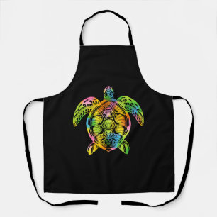 Tablier Tortue de mer Hawaiian Tie Dye, Hawaii pour femmes