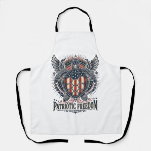Tablier Tortue de mer patriotique