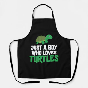 Tablier Tortue De Tortue De Mer Juste Un Garçon Qui