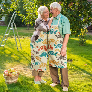 Tablier Tortue multicolore