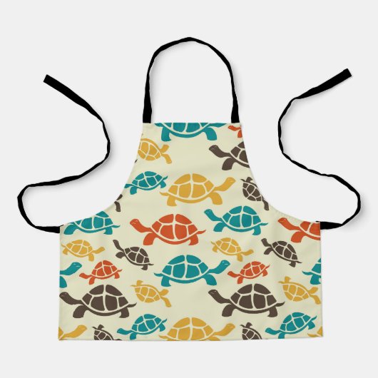 Tablier Tortue multicolore (Recto)