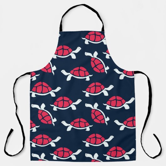 Tablier Tortue rouge (Recto)