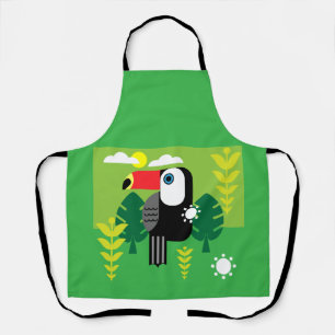 Tablier Toucan Oiseaux Tropicaux