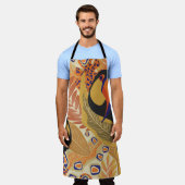 Tablier Toucans sur branches, motif tropical sans soudure. (Porté)