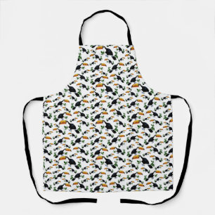 Tablier Toucans tropicaux - Jungle joueuse