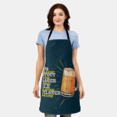 Tablier Toujours bière (Porté)