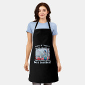 Tablier Toujours être enseignant (Porté)